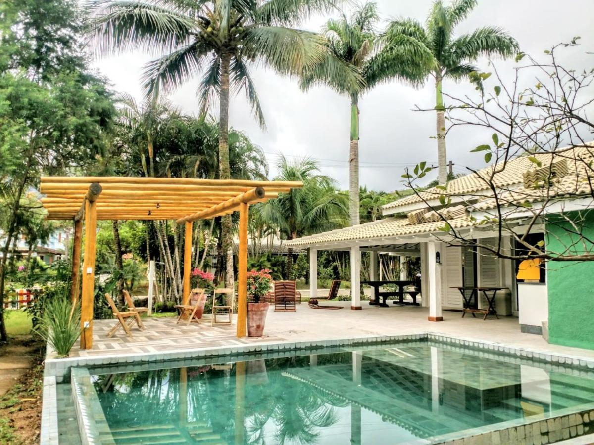 Linda Casa Praia De Pauba Em Condominio São Sebastião Exterior foto