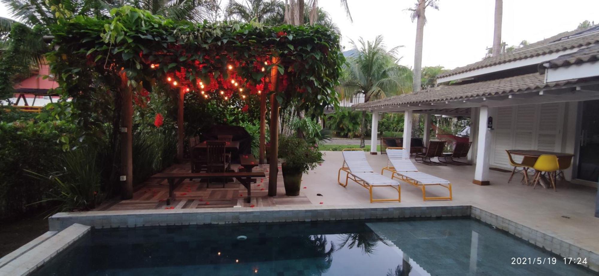 Linda Casa Praia De Pauba Em Condominio São Sebastião Exterior foto